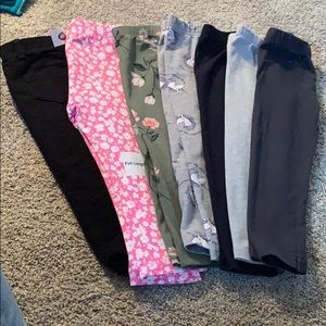 Toddler leggings lot of 7